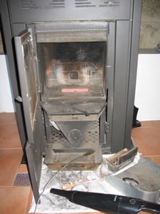 clean the oven