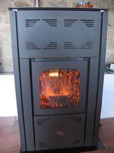 pellet oven starts