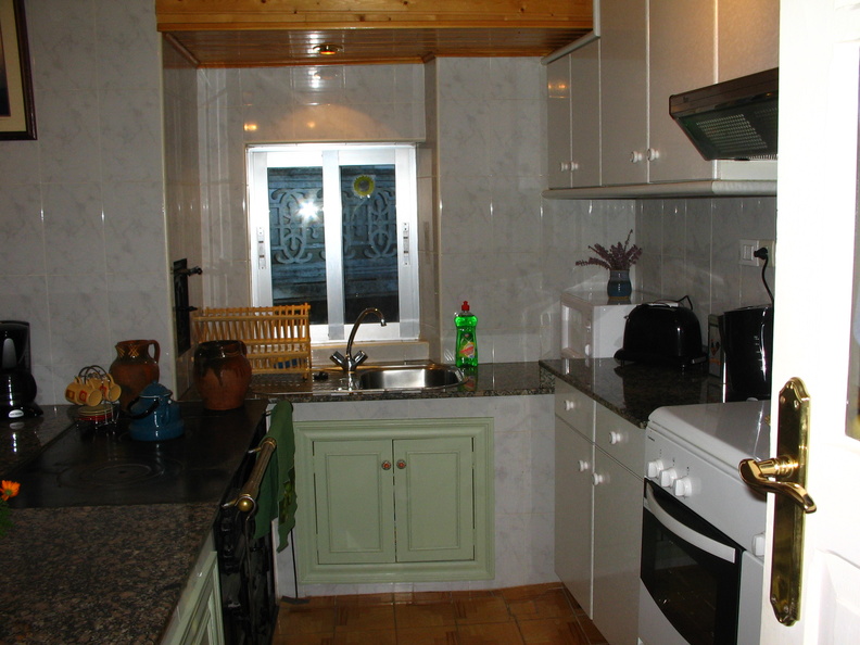A typical galician kitchen (slightly modernised)